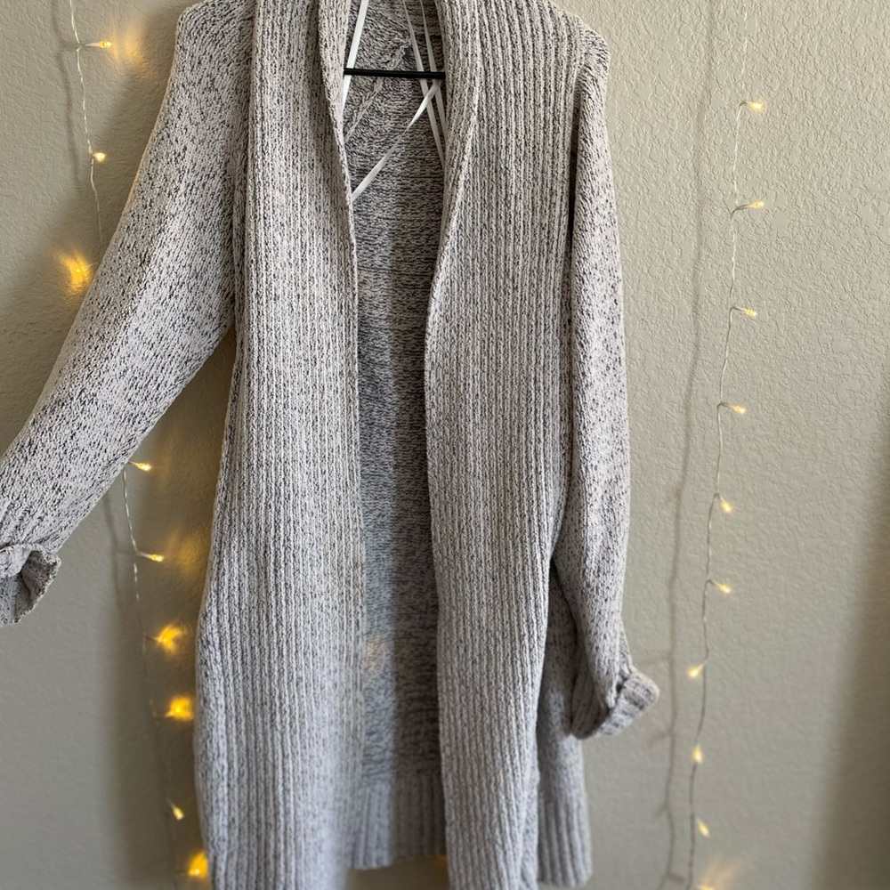 Extra Long Grey Sweater